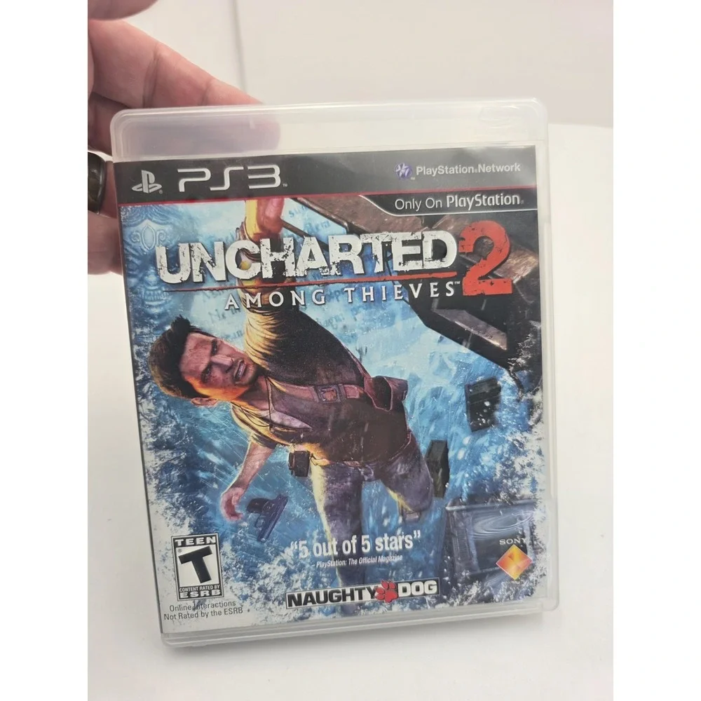 Uncharted PS3 PS4 Game Lot 4 Drake's Fortune Among Thieves Lost Legacy U4